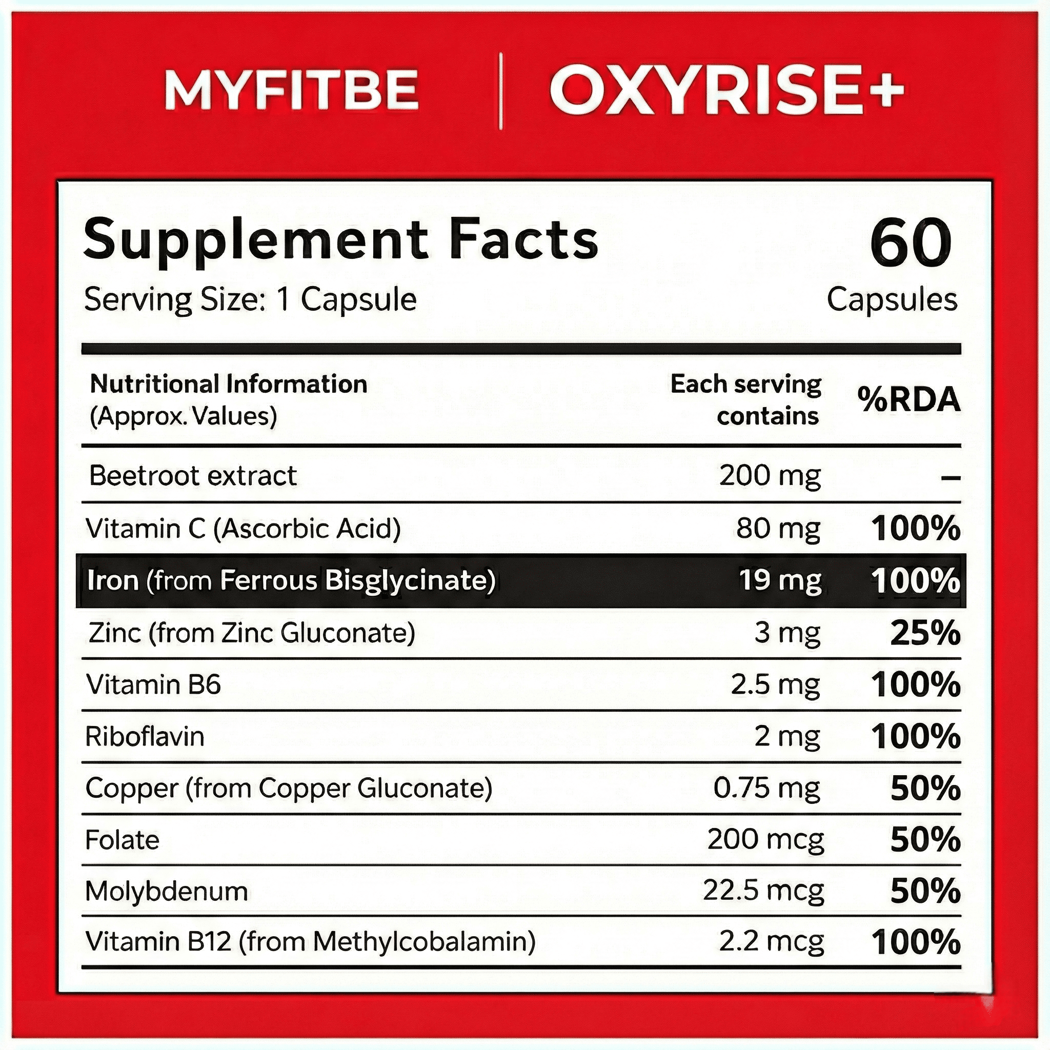 Supplement Facts